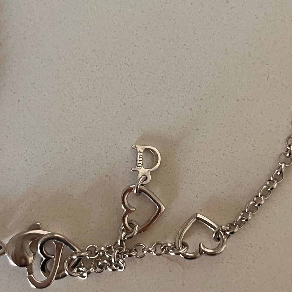 DIOR LOVE HEART NECKLACE - Picture 4 of 8